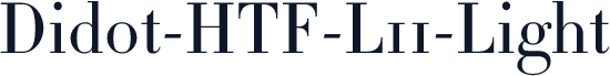 Didot-HTF-L11-Light