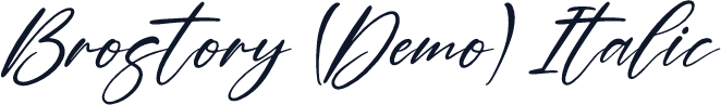 Brostory (Demo) Italic