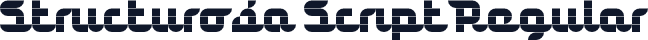 Structurosa Script Regular