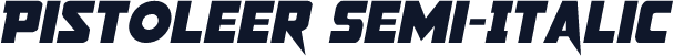 Pistoleer Semi-Italic