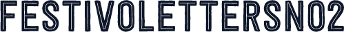 ☞FestivoLettersNo2