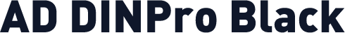 AD DINPro Black