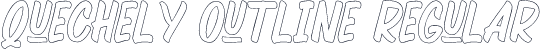Quechely Outline Regular