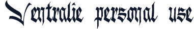 Ventralie personal use