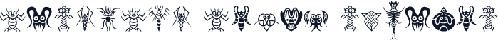 Abstract Alien Symbols