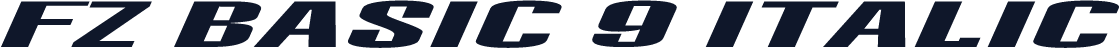 FZ BASIC 9 ITALIC