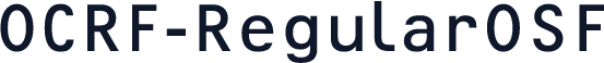 OCRF-RegularOSF