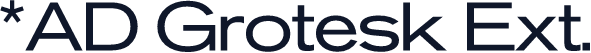 *AD Grotesk Ext.