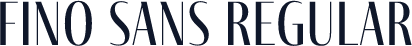 Fino Sans Regular