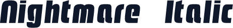 Nightmare Italic
