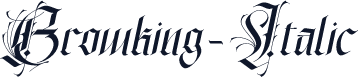 Browking-Italic