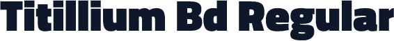 Titillium Bd Regular