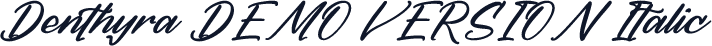 Denthyra DEMO VERSION Italic
