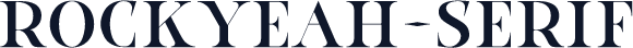 Rockyeah-Serif