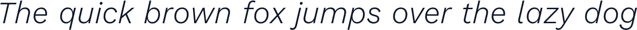 Kantumruy Pro Light Italic