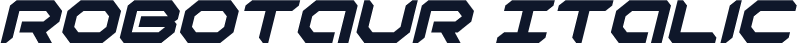 Robotaur Italic