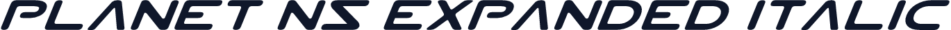 Planet NS Expanded Italic