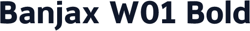 Banjax W01 Bold