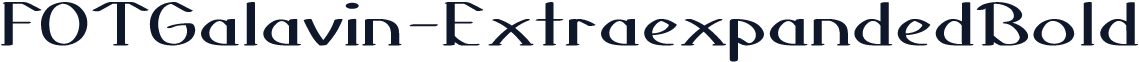 FOTGalavin-ExtraexpandedBold