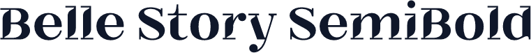 Belle Story SemiBold