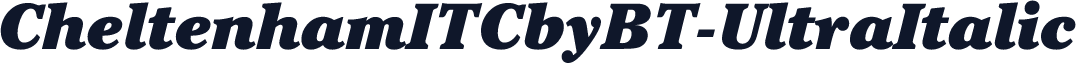 CheltenhamITCbyBT-UltraItalic