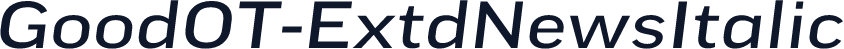 GoodOT-ExtdNewsItalic