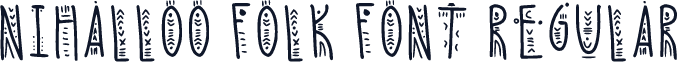 Nihalloo Folk Font Regular