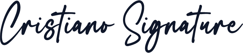 Cristiano Signature