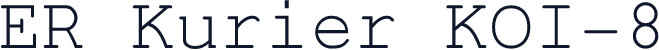 ER Kurier KOI-8