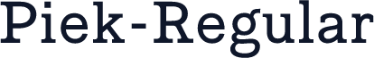 Piek-Regular