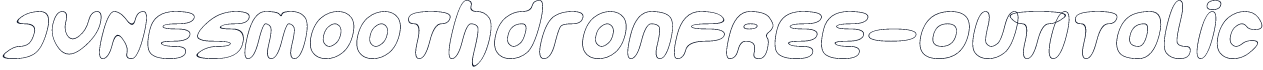 JVNESmoothdronFREE-OUTItalic