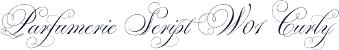 Parfumerie Script W01 Curly