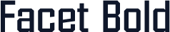 Facet Bold