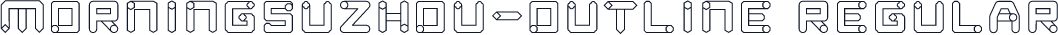 morningsuzhou-outline Regular
