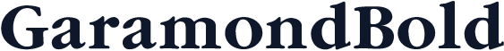 GaramondBold