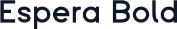 Espera Bold