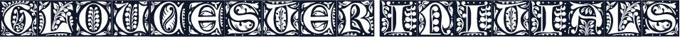 Gloucester Initials