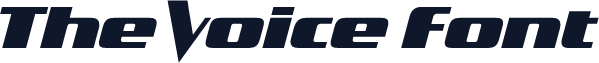The Voice Font