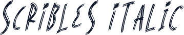 SCRIBLES Italic