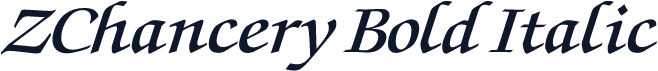 ZChancery Bold Italic