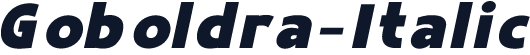 Goboldra-Italic