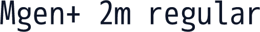 Mgen+ 2m regular
