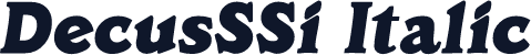 DecusSSi Italic