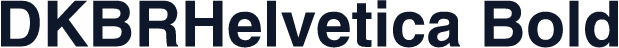 DKBRHelvetica Bold