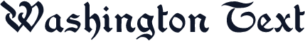 Washington Text