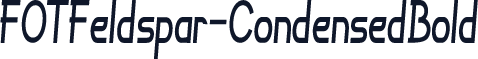 FOTFeldspar-CondensedBold