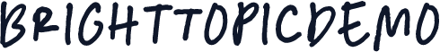 BrightTopicDemo