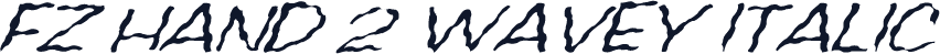 FZ HAND 2 WAVEY ITALIC