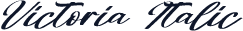 Victoria Italic
