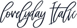 lovelyday Italic